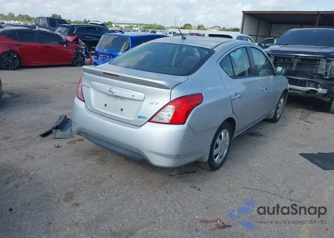 2016 Nissan Versa 1.6 Sv из США, поврежденный, VIN 3N1CN7AP7GL848654